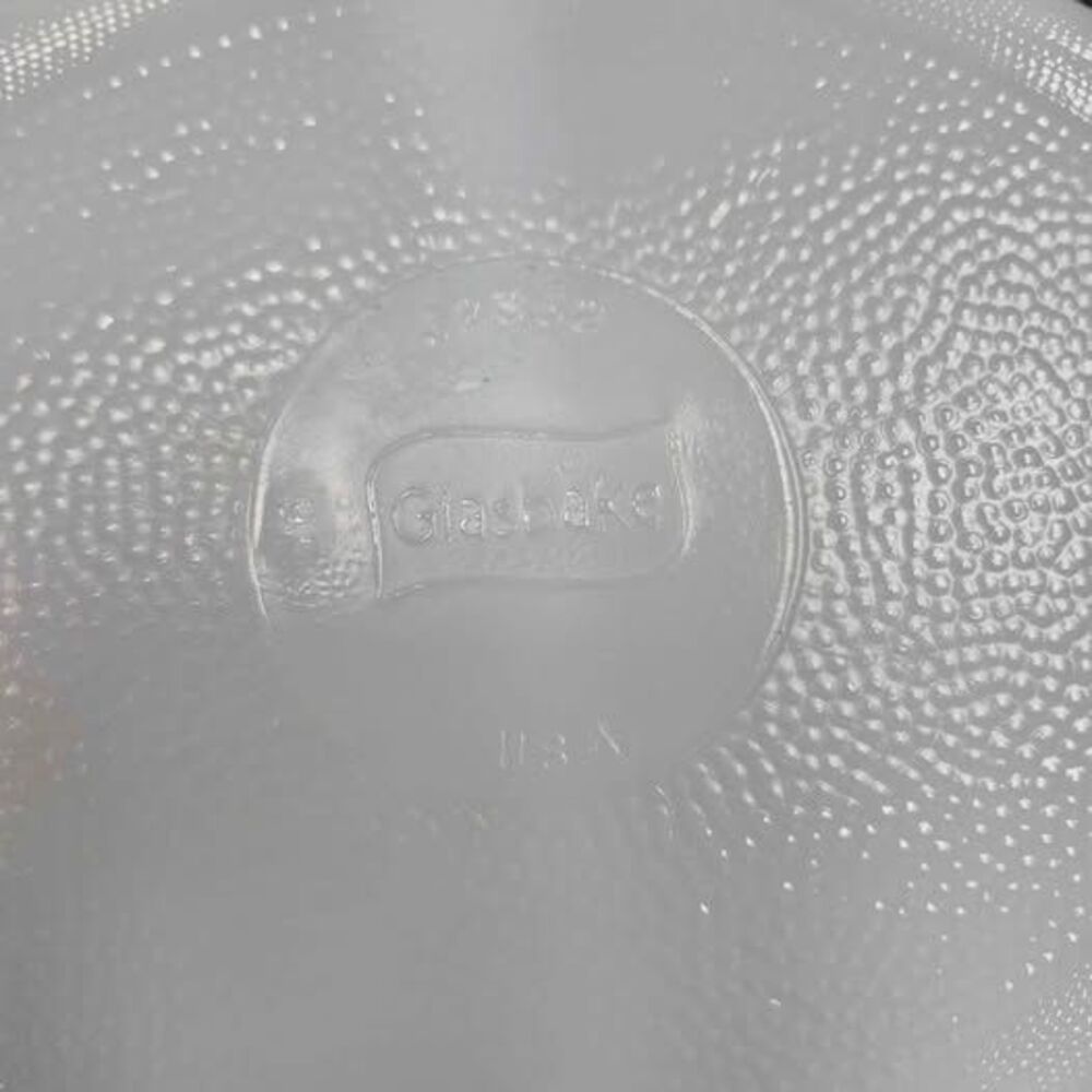 Vintage Glasbake Daisy Milk Glass Set  (2) Divided Dishes & (1) Round 2-Qt Bowl - Picture 6 of 10